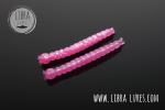 Libra Lures Slight Worm  38mm Cheese , Pink Pearl 018